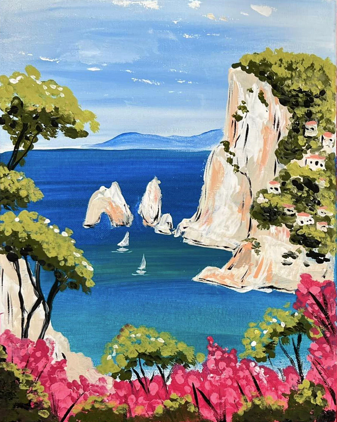 Meet Me In Capri Paint Party (Private Party)