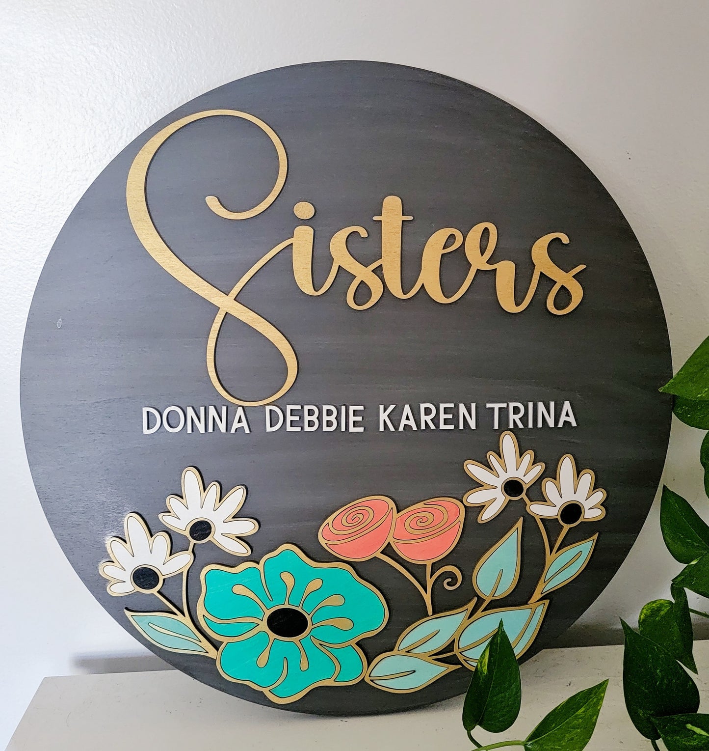 Custom Sisters Sign