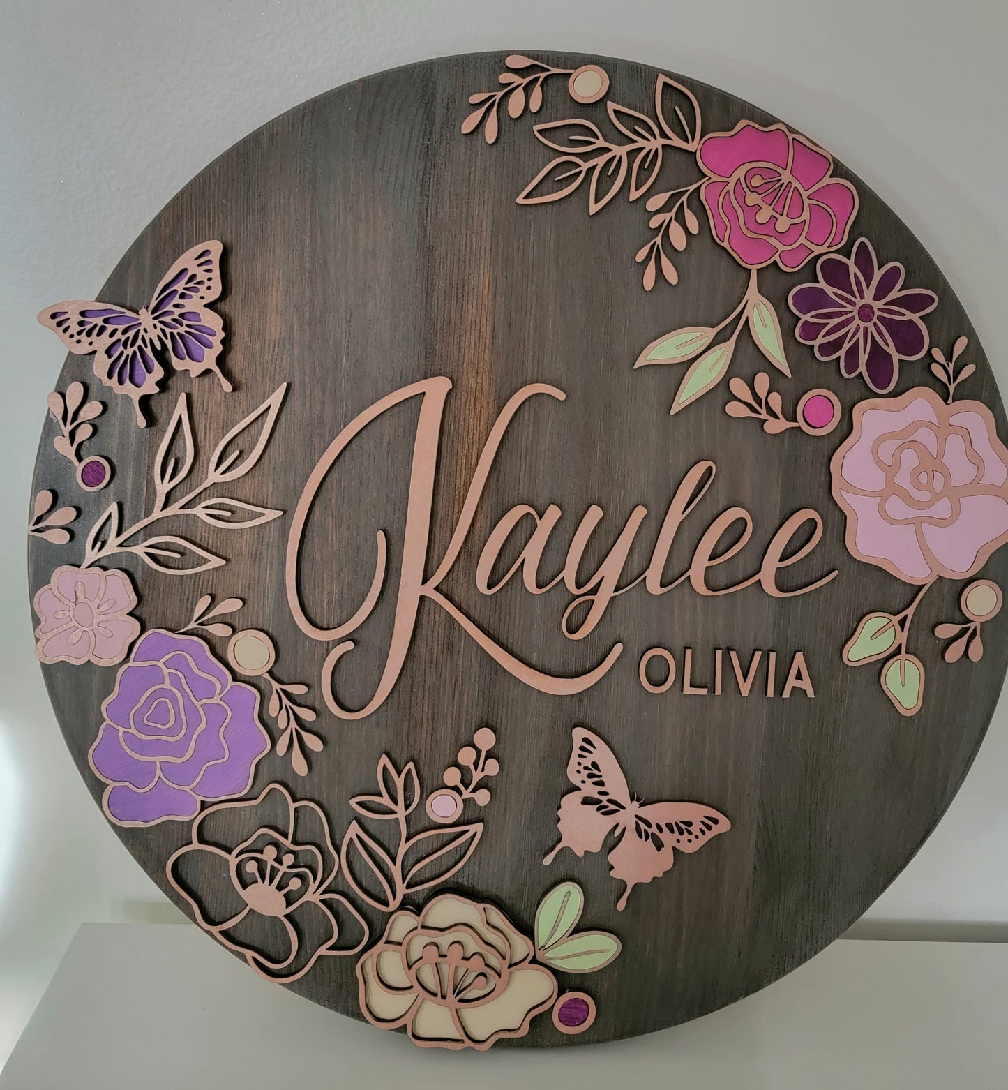 Kaylee Custom Nursery Sign