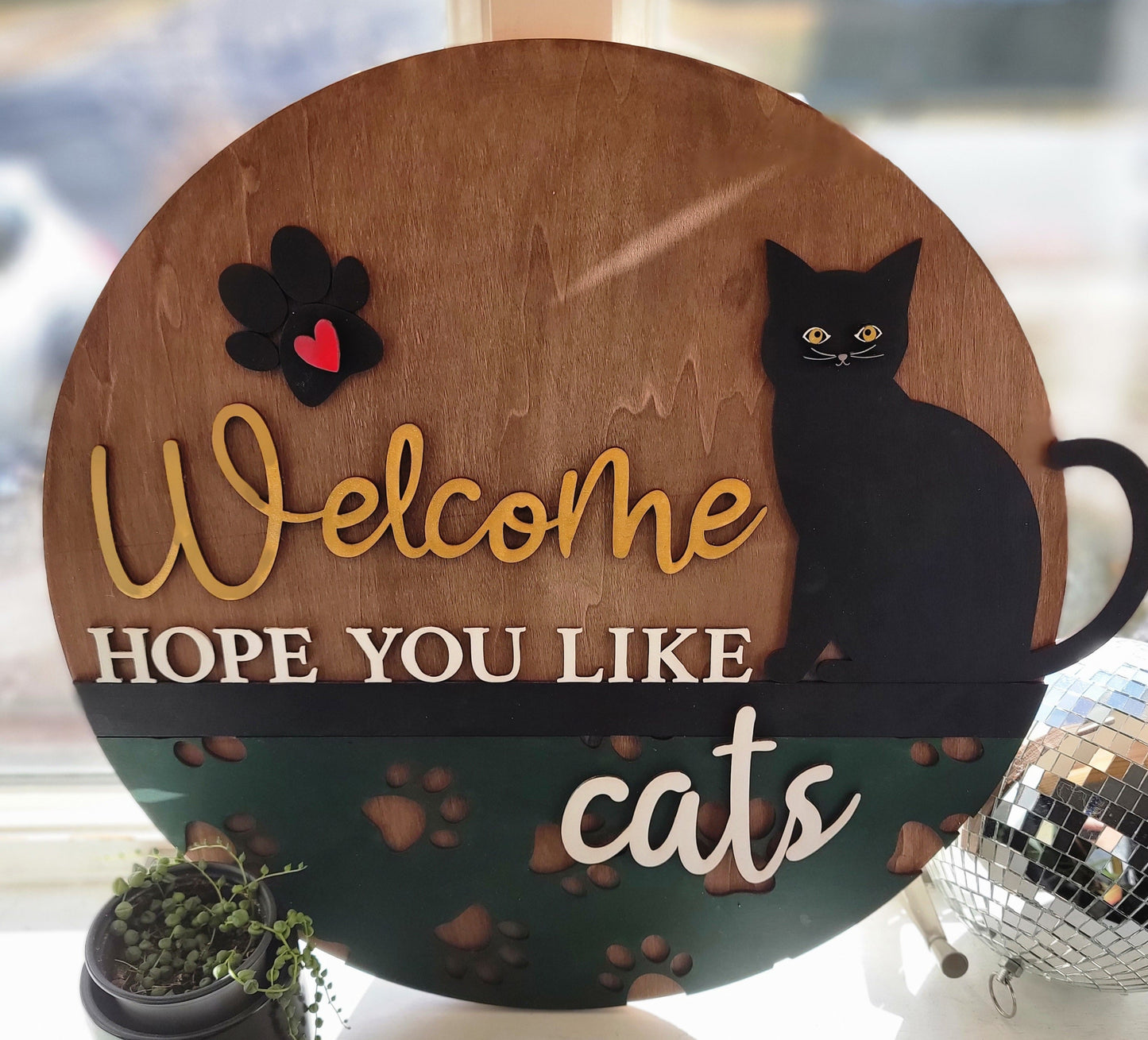 Welcome Hope You Like Cats