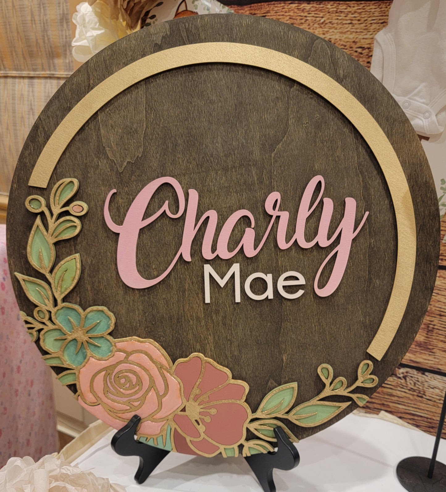 Charly Mae Custom Nursery Sign