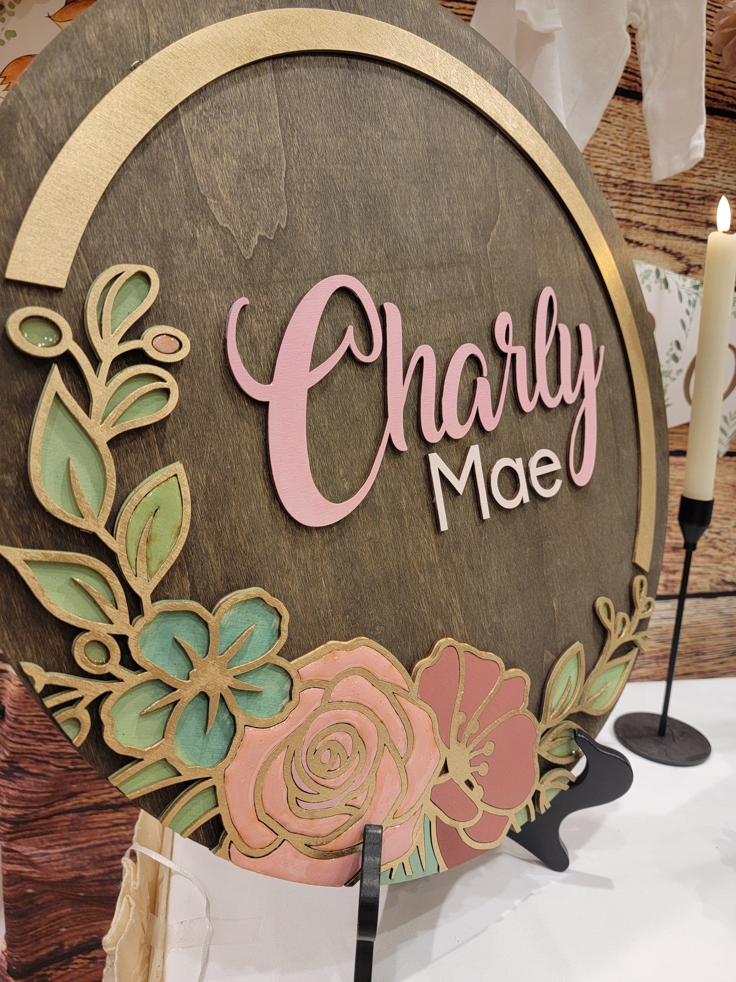 Charly Mae Custom Nursery Sign