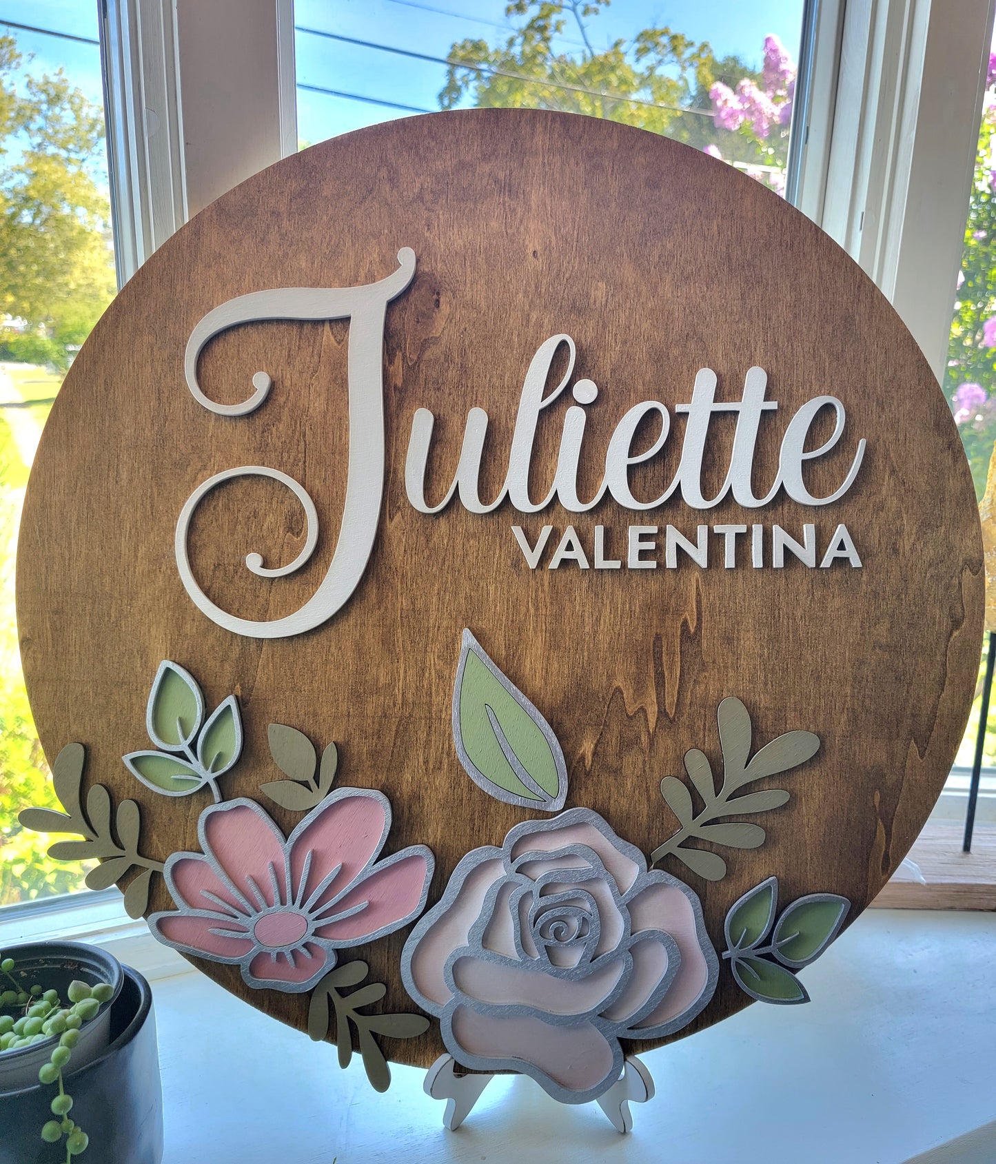 Juliette Custom Nursery Sign