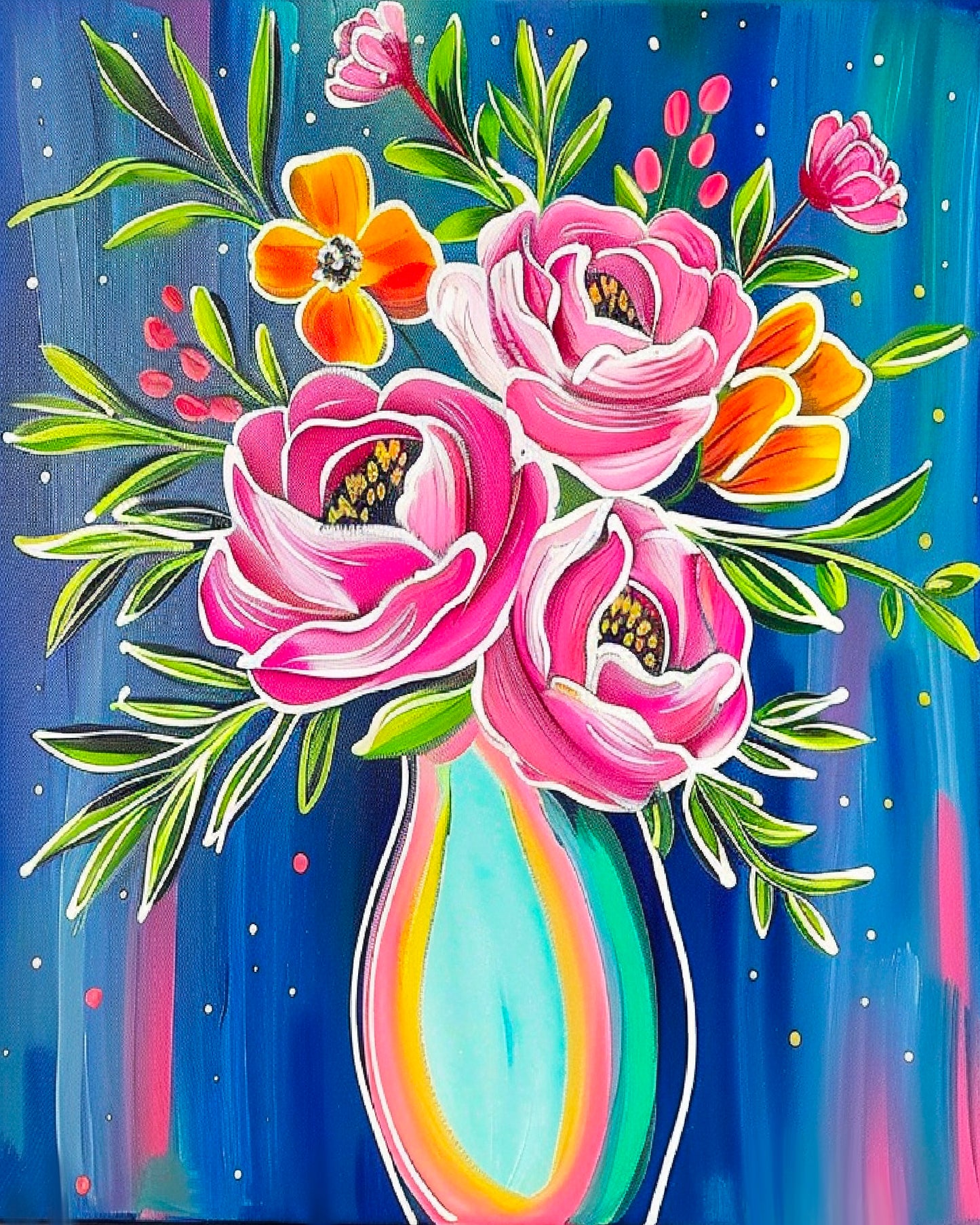 Vibrant Vase