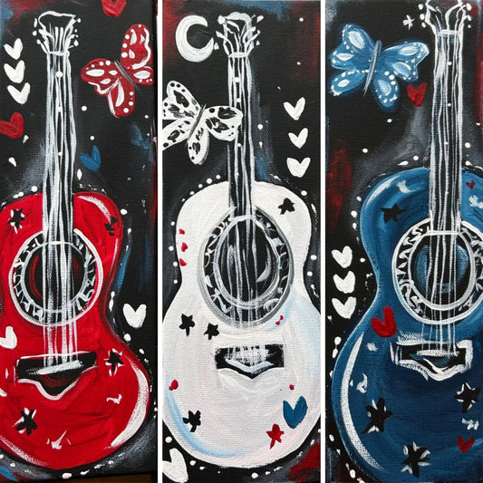 Eras Guitar Painting